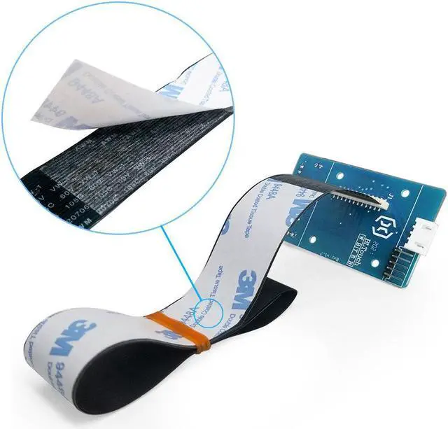 Alt view image 2 of 5 - Hot-end PCB Adapter Board with 24-pin Cable forGenius 3D Printer