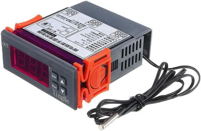 Alt view image 2 of 5 - XH-W2023 PID Temperature Controller Solid State Output 0.1 Precision Temperature Control Switch Automatic Thermostat Controller