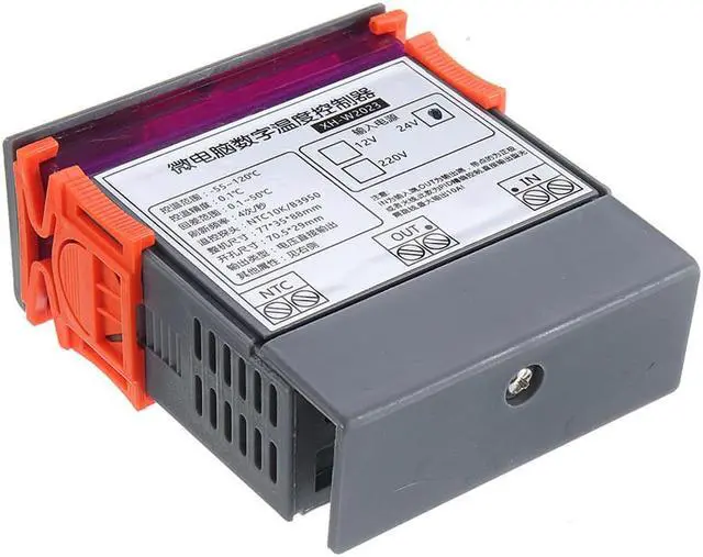 Alt view image 5 of 5 - XH-W2023 PID Temperature Controller Solid State Output 0.1 Precision Temperature Control Switch Automatic Thermostat Controller