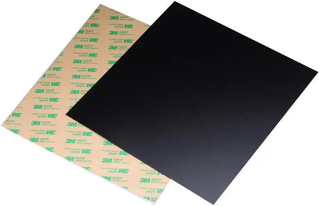 Alt view image 5 of 5 - 250*250*0.8mm Polyetherimide PEI Sheet WithBacking Glue For 3D Printer Heated Bed