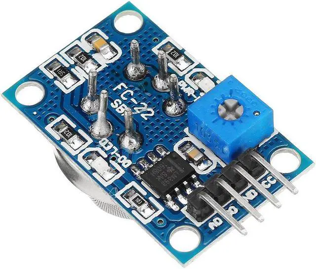 Alt view image 4 of 5 - 10pcs MQ-5 Liquefied Gas/Methane/Coal Gas/LPG Gas Sensor Module Shield Liquefied Electronicfor Arduino - products that work with official Arduino boards