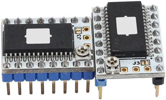 Alt view image 4 of 5 - SD6128 V1.1 35V 2.2A 128 Microstepping Stepper Motor Driver + Heatsink + Screwdriver For 3D Printer