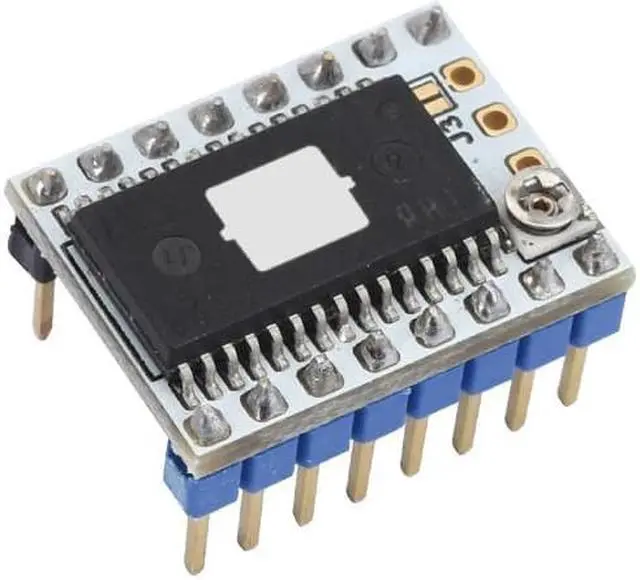 Alt view image 3 of 5 - SD6128 V1.1 35V 2.2A 128 Microstepping Stepper Motor Driver + Heatsink + Screwdriver For 3D Printer