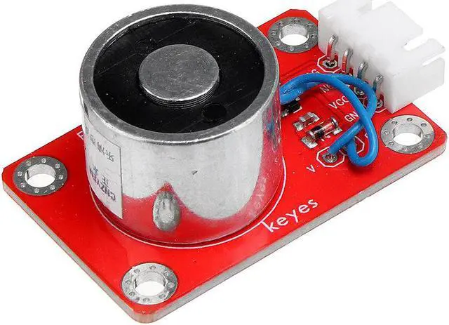 Alt view image 2 of 5 - DC Suction Cup Type Solenoid Module Electronic Building Block Sensor Anti-reverse Insertion Interface