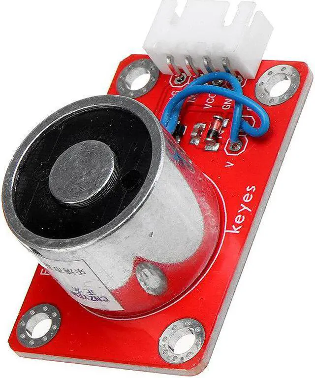 Alt view image 3 of 5 - DC Suction Cup Type Solenoid Module Electronic Building Block Sensor Anti-reverse Insertion Interface