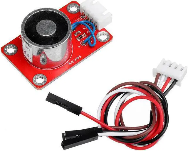 Main image of DC Suction Cup Type Solenoid Module Electronic Building Block Sensor Anti-reverse Insertion Interface