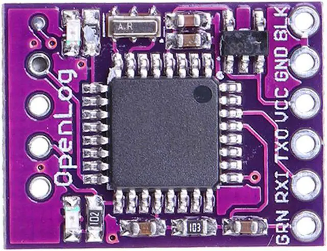 Alt view image 3 of 5 - -717 OpenLog Data Recorder Flash Recorder Sensor Module Support 64GB Micro  Card