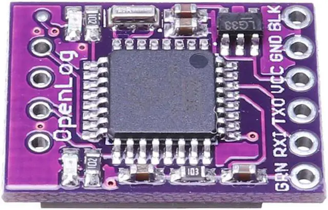 Alt view image 5 of 5 - -717 OpenLog Data Recorder Flash Recorder Sensor Module Support 64GB Micro  Card