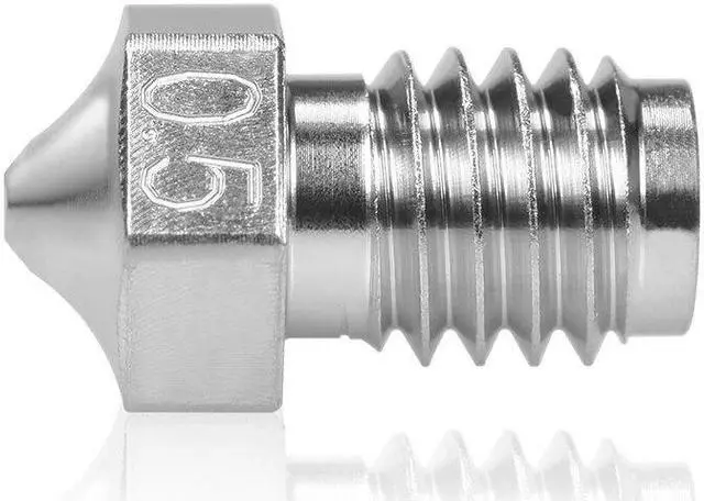 Alt view image 4 of 5 - 0.25/0.4/0.5/0.6/0.8MM Phaetus V6 Nozzle for Copper Plating V6 Hotend Extruder 1.75MM Filament Suit Prusa I3 MK3 3D Printer