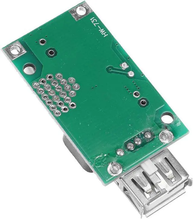Alt view image 3 of 5 - HW-731 LM2596HV DC-DC 12V-48V to 5V Electric Vehicle Battery Step-down Module USB Mobile Phone Charging Board