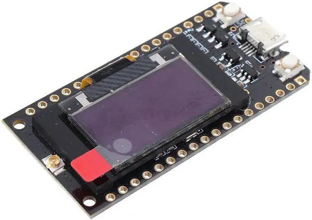 Alt view image 4 of 5 - 2PcsTTGO LORA32 915Mhz ESP32 LoRa OLED 0.96 Inch Blue Display bluetooth WIFI ESP-32 Development Board Module With Antenna