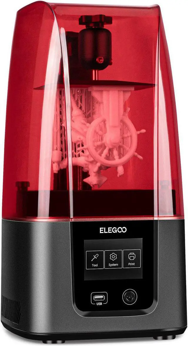 Alt view image 3 of 3 - Mars 3 ULTRA 4K Mono LCD 3D Printer with 89.6mm*143.36mm*175mm Print Size