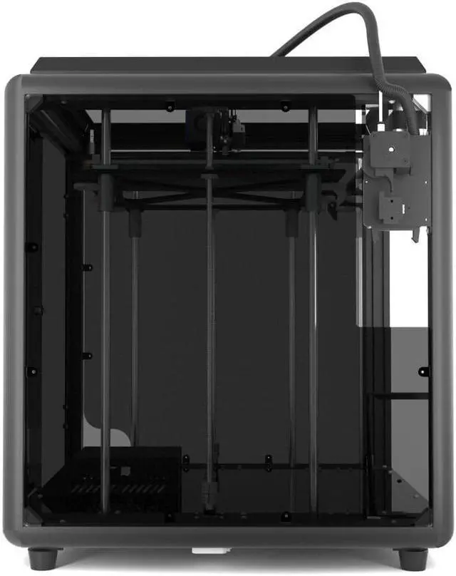 Alt view image 4 of 5 - D01 Plus Guard Plus Corexy 3D Printer 330*330*400mm Large Build Volume Full Metal Frame with Dual Z axis / Filament Detect / Auto Leveling / Lattice Glass