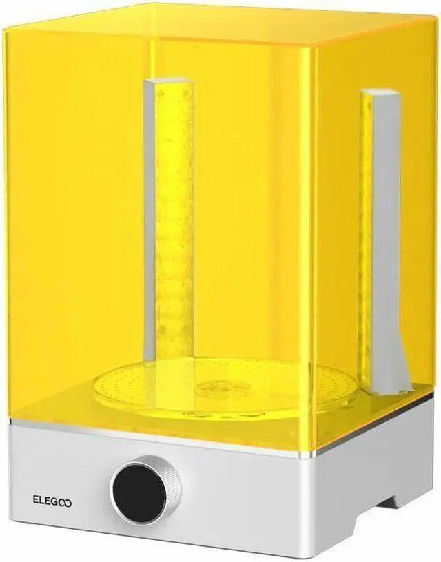 Alt view image 2 of 4 - MercuryX Bundle Washing and Curing Machine with Transparent Yellow Shade/8000ML Large-capacity Design/360 ° Three-Dimensional Curing