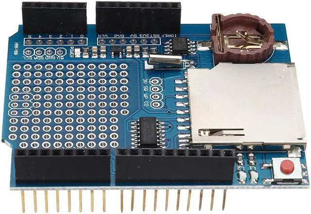 Alt view image 5 of 5 - HW-169A XD-204 Data Logger Module Logging Recorder Shield V1.0 for Arduino SD Card