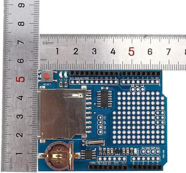 Alt view image 2 of 5 - HW-169A XD-204 Data Logger Module Logging Recorder Shield V1.0 for Arduino SD Card