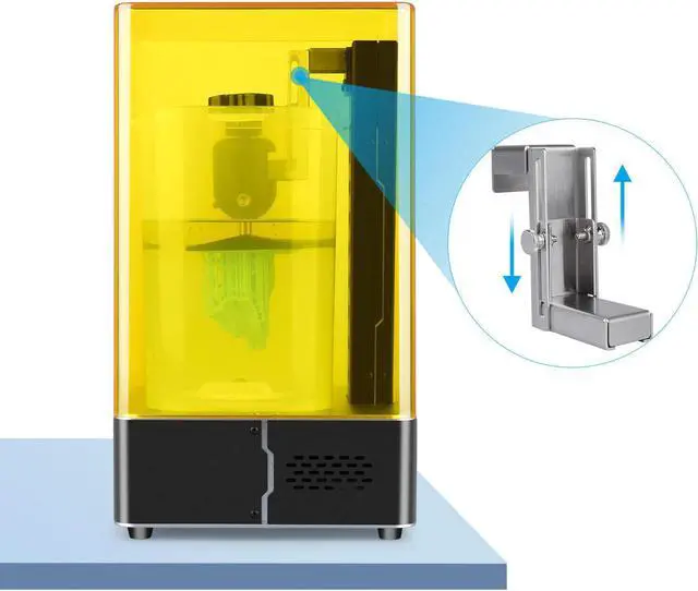 Alt view image 2 of 5 - MercuryPlus 2 in 1 Washing and Curing Machine for LCD/DLP/SLA 3D Printed Models with 360-degree Rotating Turntable