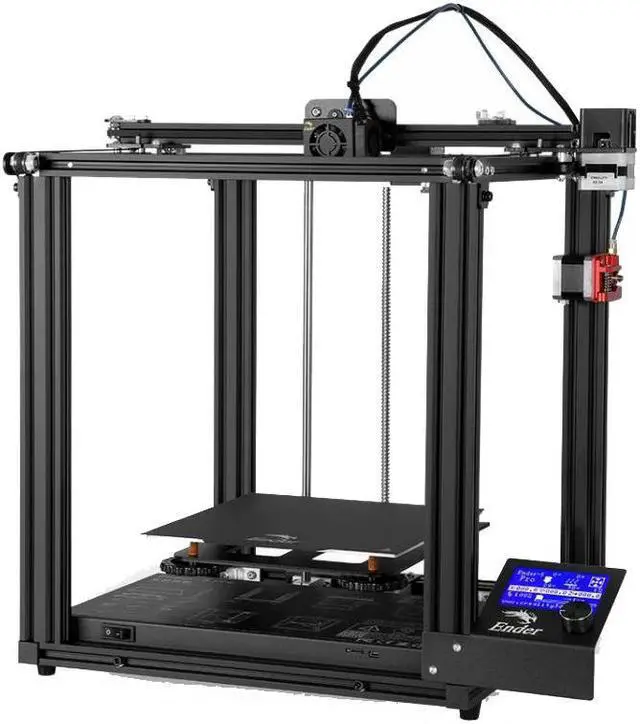 Alt view image 2 of 5 - Ender-5 Pro 3D Printer Silent Board Pre-installed 220*220*300mm Print Size with Removable Platform/Dual Y-Axis/Modular Design