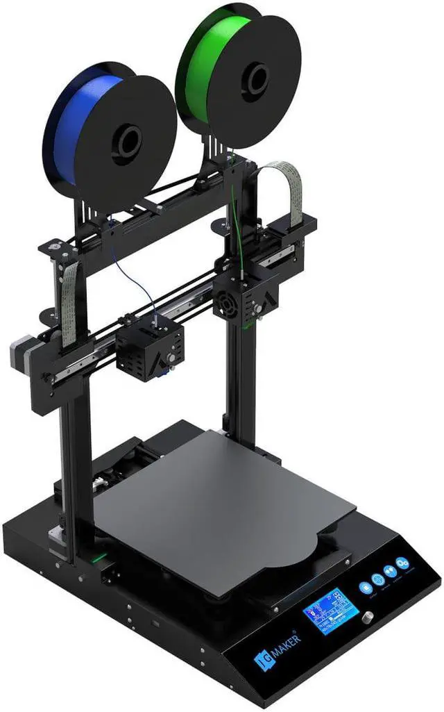 Alt view image 4 of 5 - ArtistD Pro Dual Extruder Independent 3D Printer Kit 300*300*340mm Print Size with Dual Extruder Diversity/Ultra-Silent Mainboard/Meanwell Power Supply