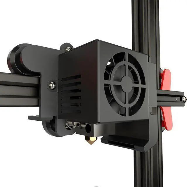 Alt view image 5 of 5 - ET4 3D Printer Kit 220*220*250mm Print Size with 2.8-inch Touch Screen Support Filament Detection/Resume Print/Auto-leveling