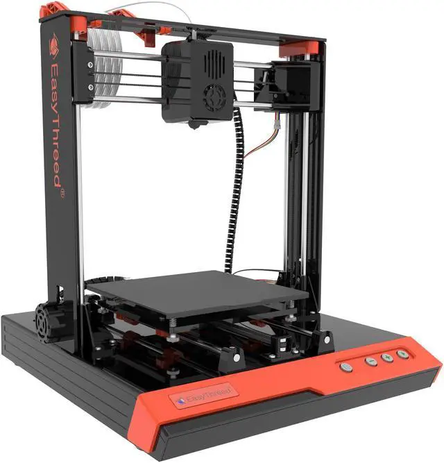 Alt view image 2 of 5 - K3 3D Printer Kit 150X150X150mm Print Size with Hotbed Detachable Magnetic Platform/Slicing Software(Easyware KS)/Four Keys Control