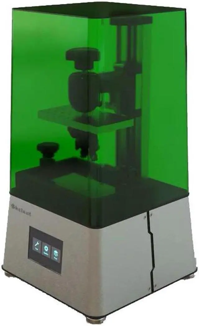 Alt view image 3 of 5 - Orbeat D100 2K UV-LED DLP Resin 3D Printer 115*65*155mm Build Size with 3.5inch Touch Screen Support Off-Line Printing