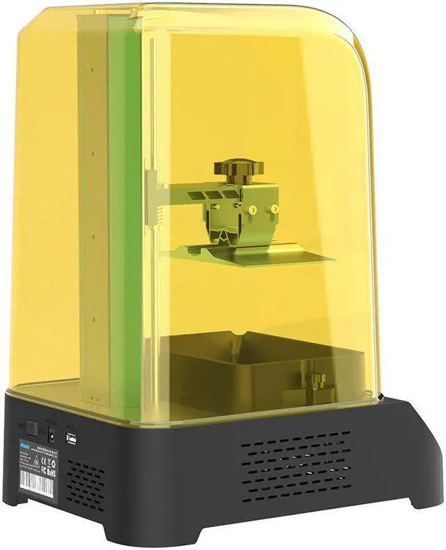 Alt view image 3 of 5 - Alkaid UV Photocuring LCD Resin 3D Printer UV Resin 3D Printing 6.08Inch 2k LCD Screen 130x82x190mm Build Volume