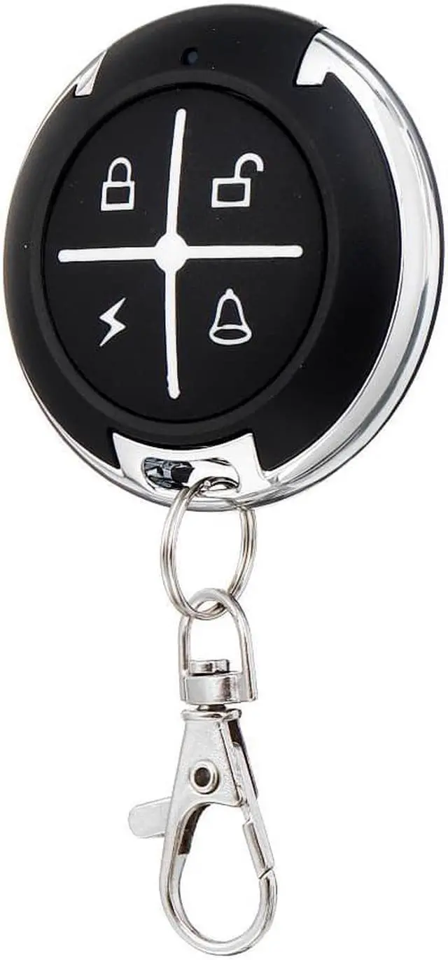 Alt view image 5 of 5 - Black Round Self-copying Remote Control Transmitter For Electric Door Garage Gate Wireless Remote Switch