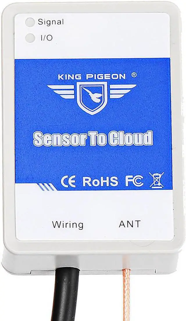 Alt view image 2 of 5 - KING PIGEON IOT103-A GSM/GPRS Modbus RTU Over TCP 1-way 4-20mA Analog Input IOT Temperature Sensor To Cloud Device