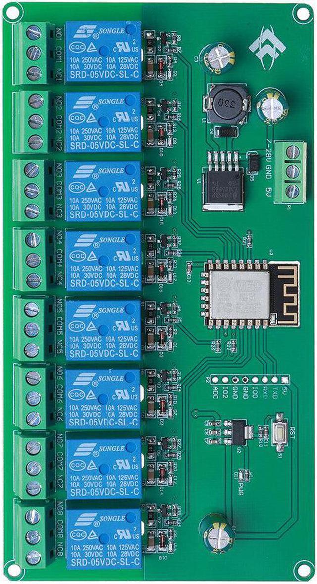 WiFi - 8 Channel Relay Board ESP8266