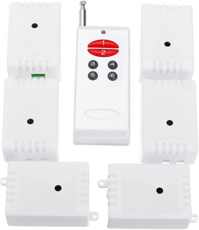 Main image of 315MHz AC220V Wireless Remote Control Switch 6-IN-1 Remote Control One Channel 1000m Long Distance