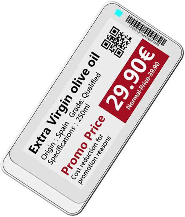 Alt view image 2 of 5 - GT29 2.9 " Epaper Electronic Price Tag Display Card Eink Screen Bluetooth Version with Operating Software