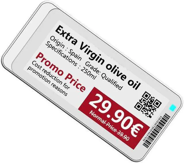 Alt view image 5 of 5 - GT29 2.9 " Epaper Electronic Price Tag Display Card Eink Screen Bluetooth Version with Operating Software