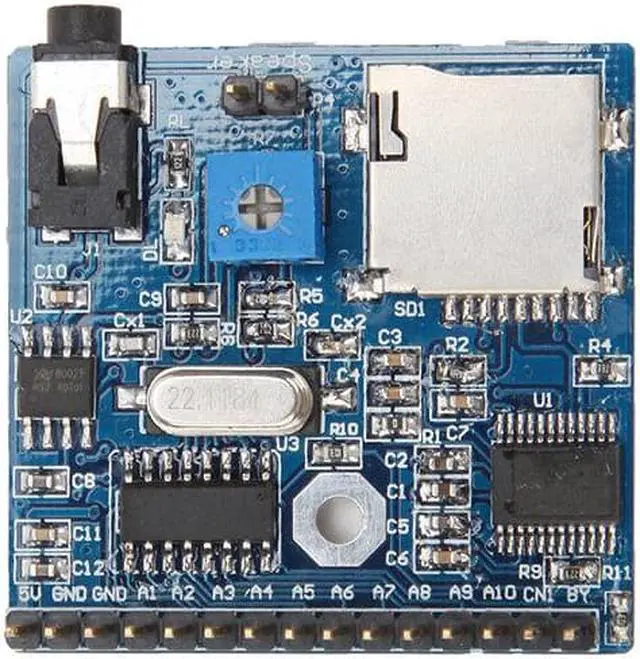 Alt view image 4 of 5 - Voice Playback Module Board MP3 Reminder