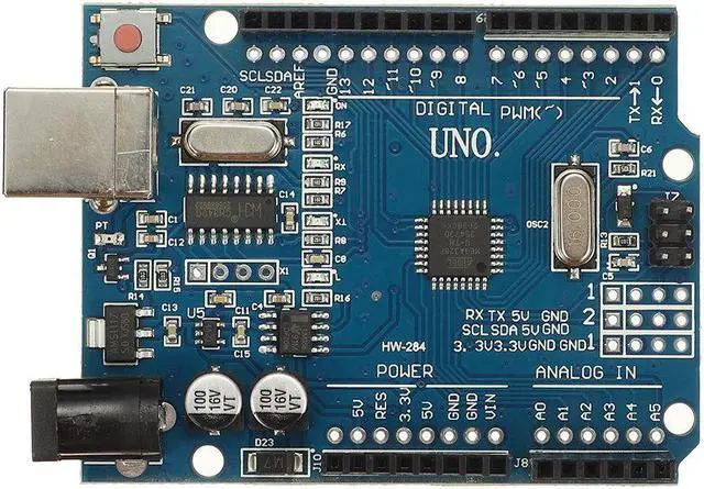 Alt view image 2 of 5 - HW-284 16Mhz MJT UN0 R3 Development Board ATmega328P MCU Chip