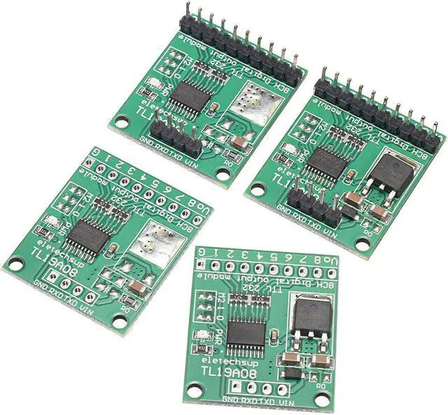 Main image of DC 5V 12V ChannelModbus Rtu UART TTL232 IO Control Module for Arduiuo MEGA Relay PLC Breadboard