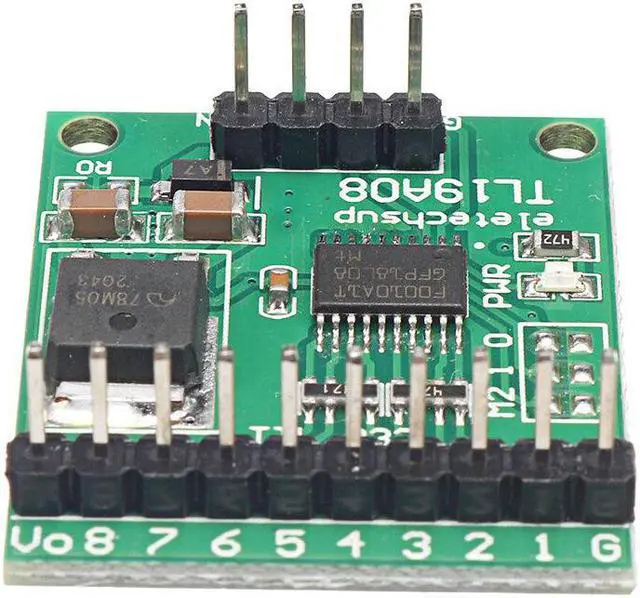 Alt view image 3 of 5 - DC 5V 12V ChannelModbus Rtu UART TTL232 IO Control Module for Arduiuo MEGA Relay PLC Breadboard