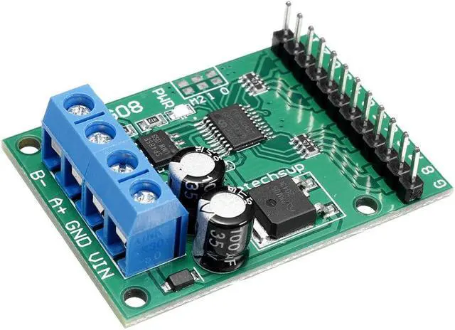 Alt view image 5 of 5 - DC6-24V 8CH RS485 N4DIG08 TTL Modbus RTU Control Module NPN PNP Digital Switch Quantity Acquisition Control