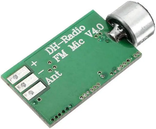 Alt view image 4 of 5 - 5Pcs FM Wireless Microphone Pickup Wireless Audio Transmitter FM Emission MIC Core Board V4.0 100MHz