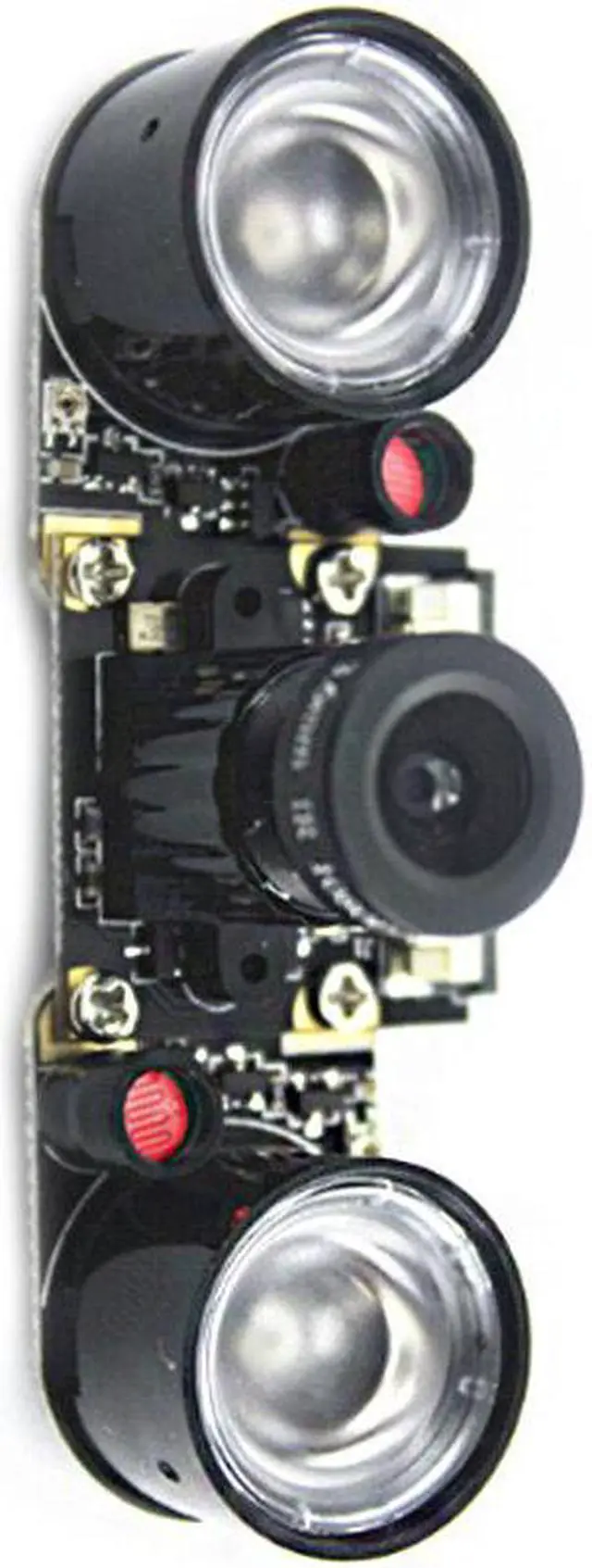 Alt view image 3 of 3 - 5MP Night Vision Fisheye Camera Module OV5647 72° Focal Adjustable Camera Board with 850 IR LED