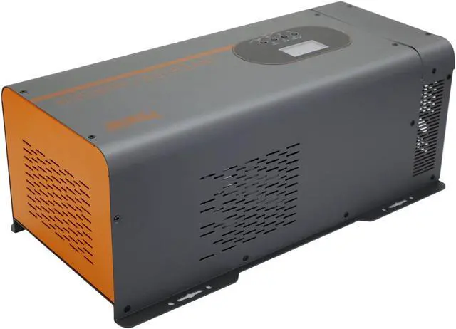 Alt view image 3 of 5 - 3KW Solar Sine Wave Power Frequency Inverter All-in-one Machine Pure Sine Wave Power Inverter 12V/24VDC 110V/220VAC