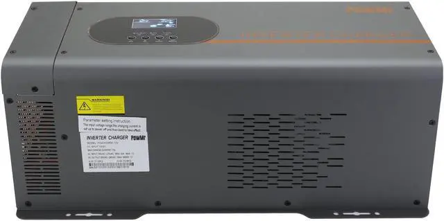Alt view image 5 of 5 - 3KW Solar Sine Wave Power Frequency Inverter All-in-one Machine Pure Sine Wave Power Inverter 12V/24VDC 110V/220VAC