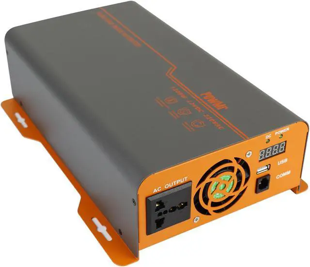 Main image of 12V to 110V/220V 1200W Off-Grid Inverter Charger 1.2KW Pure Sine Wave Solar Inverter for Lead Acid/Lithium Battery Inversor