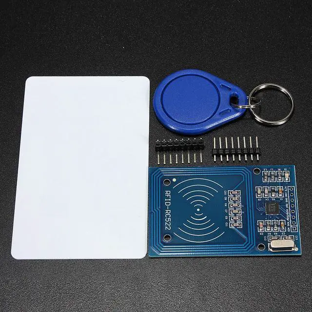 Main image of 10Pcs 3.3V RC522 Chip IC Card Induction Module RFID Reader 13.56MHz 10Mbit/sfor Arduino - products that work with official Arduino boards