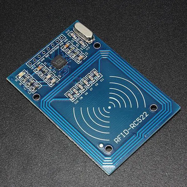 Alt view image 4 of 5 - 10Pcs 3.3V RC522 Chip IC Card Induction Module RFID Reader 13.56MHz 10Mbit/sfor Arduino - products that work with official Arduino boards