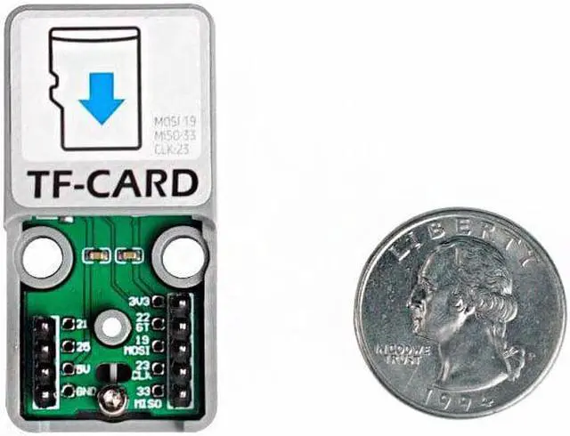 Alt view image 4 of 5 - ATOM TF-Card Kit TF card Reader Data Saving File Reading Writing Self Elastic Slot