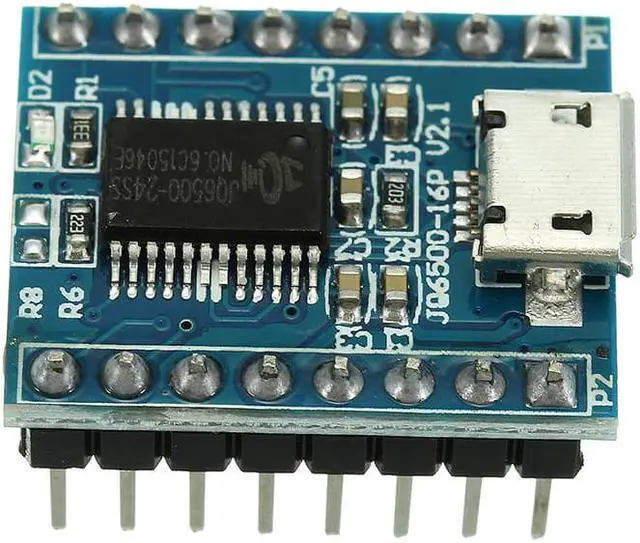 Alt view image 4 of 5 - 5Pcs JQ6500 Voice Sound Module USB Replace One To 5 Way MP3 Voice Standard 16M