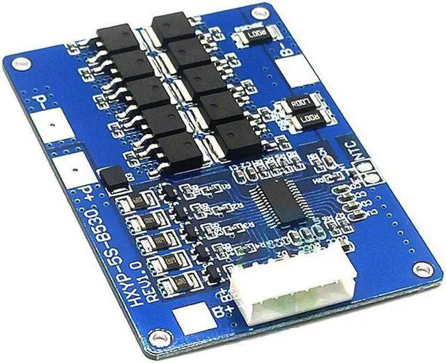 Alt view image 3 of 5 - HXYP-5S-B530 21V 5S Lithium Battery Protection Board with Equalization and Temperature Control 30A 45A