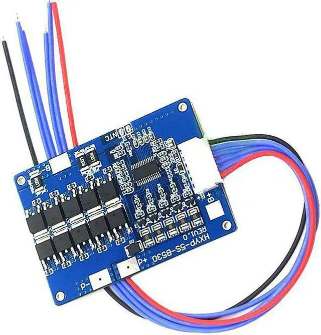 Alt view image 4 of 5 - HXYP-5S-B530 21V 5S Lithium Battery Protection Board with Equalization and Temperature Control 30A 45A