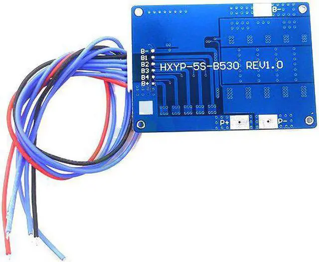 Alt view image 5 of 5 - HXYP-5S-B530 21V 5S Lithium Battery Protection Board with Equalization and Temperature Control 30A 45A